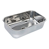 Tecnocuba N°2-17 Aço Inox Polido 56x34cm 32l