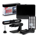 Tela 7 Lcd Com Touch Button Dvd Usb Mp3 12v