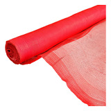 Tela Anti Granizo Leno Vermelha Uv Para Estufa 3m X 10m
