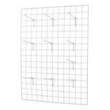 Tela Aramada Memory Board Expositor 60x80 + 20 Ganchos 10cm