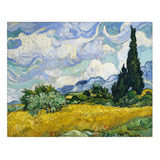 Tela Canvas Quadro Van Gogh Campo