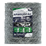 Tela Cerca Mangueirão Malha 3 Pol. Fio 1,65mm -rolo 50x1,80m