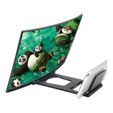 Tela Curva Amplificador De Telefone Móvel 12 Polegadas