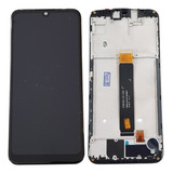 Tela Display Frontal Com Aro Compatível Com Moto E6 Plus E6+