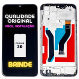 Tela Display Frontal Lcd Touch Compativel A10s A107 Com Aro