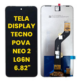 Tela Display Touch Frontal Lcd Cristal Tecno Pova Neo 2 Lg6n