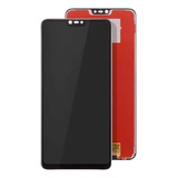 Tela Frontal Compativel Mi 8 Lite Sem Aro + Tampa Azul +cola
