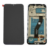 Tela Frontal Display Compatível Moto E6s Com Aro + Película