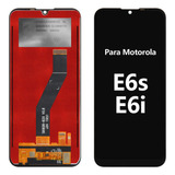 Tela Frontal Display Lcd Para Motorola Moto E6s/ E6i 