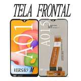 Tela Frontal Display Original A01 a015m