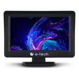 Tela Lcd 4,3 Pol Portátil Monitor Veicular Digital E-tech