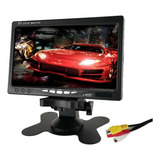 Tela Lcd 7 Polegadas Portátil Monitor Veicular Digital