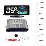 Tela Lcd De Radar Reverso Com Campainha De Alerta