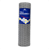 Tela Mangueirão 0,80x50m Fio 18 Porco Carneiro - Makrometal