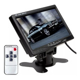 Tela Monitor Automotivo Lcd 7 Polegadas Dvd Cftv Veicular 