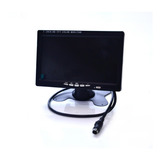 Tela Monitor Lcd 7  Colorida - Hdmi - Vga - Av - C/ Controle