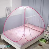 Tela Mosquiteiro Casal Queen Cama Dobrável Portátil Pratica