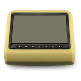 Tela Para Encosto De Cabeça 7'' Com Dvd/usb/sd/ Game Control
