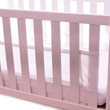 Tela Protetora De Berço Respirável Sono Bebê Para 2 Grades