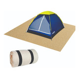 Tela Shade Piso Chão Barraca Camping Permeável 4x3 Carpete 