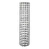 Tela Soldada 5x5cm Fio 1,65mm Altura 1,22m Rolo Compri. 25m