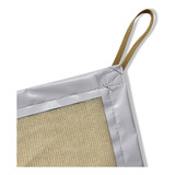 Tela Sombrite Bege Shade Decorativa 4,5m X 19,5m Hvtelas®