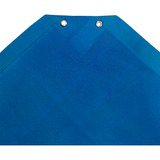 Tela Toldo Sombrite 90% Azul Com Bainha E Ilhós 4x2m