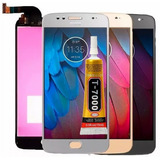 Tela Touch Display Motorola Moto G5s Xt1792 + Cola
