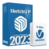 Telas/chave Licença Pré-ativada Sketchup Pro 2023