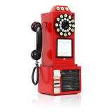 Telefone Antigo - Modelo De Telefone Fixo Com Discagem Rotat