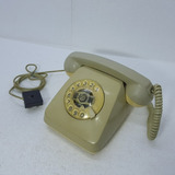 Telefone Antigo Disco Antigo Todo Original