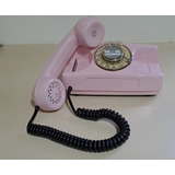 Telefone Antigo Gte Tijolinho - Rosa