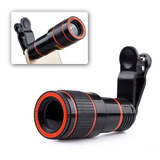 Telefone Câmera Hd Lente Universal Clip-on 12x Zoom Telefon