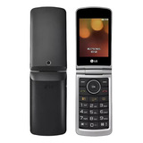 Telefone Celular Antigo P/ Idoso LG 360 Flip 2 Chip C/ Rádio