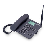 Telefone Celular Fixo Aquario Ca-42s 2g Para 2 Chips Cor Preto