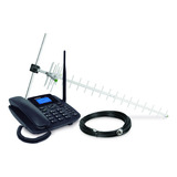 Telefone Celular Fixo Gsm Cfa 4211 - Intelbras Cor Preto