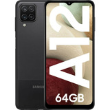 Telefone Celular Samsung A12 64gb 4 Gb Preto Usado Muito Bom
