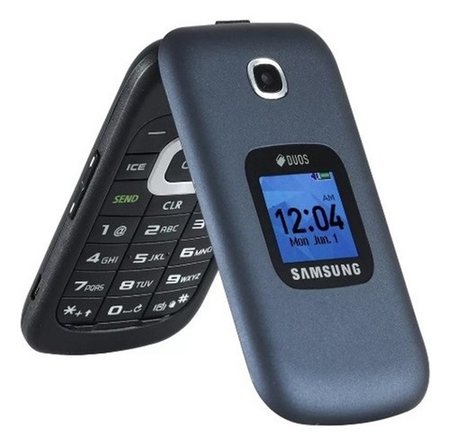 Telefone Celular Samsung Flip Para Idosos Tecla Grande