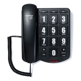 Telefone Com Fio Tok Fácil Intelbras Teclas Grandes 