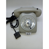 Telefone DLG Cinza Disco Ano 70