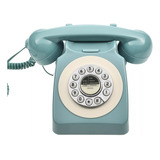 Telefone De Mesa Com Fio, Telefone Retro De Estilo Vintage