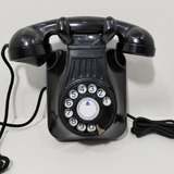 Telefone De Parede Antigo Década 30 Em Baquelite 165it