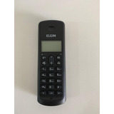 Telefone Elgin Tsf 8001 Sem Fio - Cor Preto Bivolt