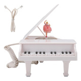 Telefone Esc Multifuncional Em Forma De Piano Branco Wx-1186