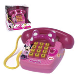 Telefone Foninho Sonoro Minnie Elka Brinquedos