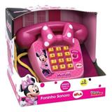 Telefone Foninho Sonoro Minnie Elka