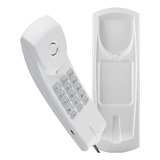 Telefone Gôndola Branco Intelbras Tc 20 Mesa Parede Com Fio