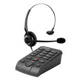 Telefone Headset Base Teclado Hsb 50 Telemarketing Intelbras