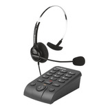 Telefone Headset Com Base Discadora Hsb