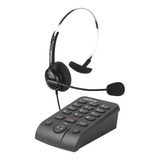 Telefone Headset Com Base Discadora Hsb